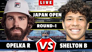 🔴LIVE Opelka R vs Shelton B • Japan Open 2024 Opelka Shelton tennis atp JapanOpen [upl. by Eads]