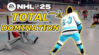 DEFENSEMAN GAMEPLAY IN NHL 25 EASHL [upl. by Proudlove]