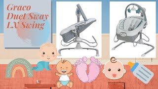 Graco Duet Sway LX Swing  Bouncer in Alden  REVIEW [upl. by Alahsal]