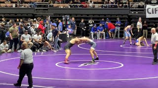 2024 CIF Central Section Masters  217lbs Semifinals [upl. by Ayenet]