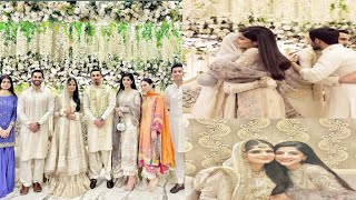 Urwa hussain and Mawra hussain Brothers Wedding First Look Complete Video and pics Viral [upl. by Mignon]