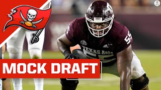 2022 NFL Mock Draft Buccaneers Select OG Kenyon Green at No 27  CBS Sports HQ [upl. by Nnyleuqaj133]