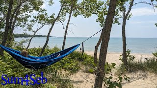 Lakeside beach camping [upl. by Maryjo]