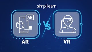 AR Vs VR Explained  What Is AR And VR  Virtual Reality amp Augmented Reality  Shorts Simplilearn [upl. by Odraude]