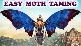 ARK EASY LYMANTRIA TRAP TAMING Giant Moth Taming Ark Survival Evolved How To Tame [upl. by Skippy]