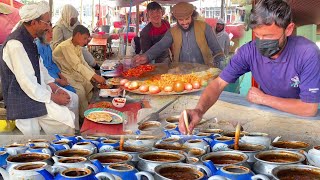 Breakfast in Kabul Afghanistan  Street food in Sarai shamali  Subha ka nashta  Morning food [upl. by Carvey]