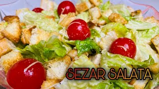 Sezar Soslu Makarna Salatası Tarifi [upl. by Malamut70]