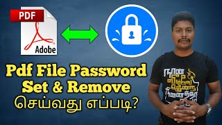 How to add or remove password in Pdf files  Pdf password remove in tamil  WPS office  Star Online [upl. by Nerland]