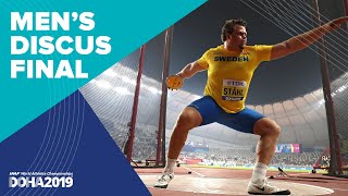 Mens Discus Final  World Athletics Championships Doha 2019 [upl. by Farly]