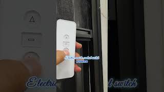 Electric invisible screen window screen rollback structure remote control electric switch [upl. by Nedlog751]