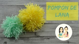 Manualidades Fáciles Cómo Se Hacen Los Pompones De Lana Manualidades y Recetas [upl. by Jessalyn]