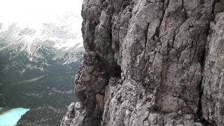 Via Ferrata Alfonso Vandelli Dolomites [upl. by Allemahs8]