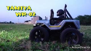 【RC mab】TAMIYA WR02 WildWilly [upl. by Tobiah60]