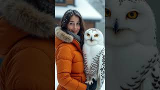 Very Cute Jovial Owl shorts owl animals animal pets funny cute [upl. by Hau200]