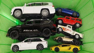 Box Full of Model Cars Nissan Patrol Toyota Land Cruiser LC300 and Bentley GT [upl. by Pasia]