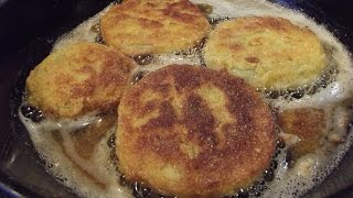 Fried Green Tomatoes  Heirloom Recipe  The Hillbilly Kitchen [upl. by Leslee606]