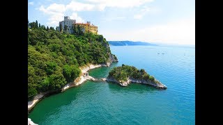 Duino Castle Italy  our visit to a wonderful place A fourteenthcentury fortification [upl. by Annaitat]