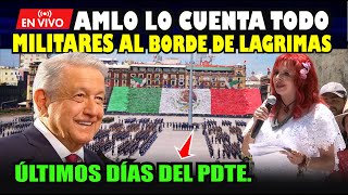 ¡ÚLTIMO MINUTO🚨AMLO RECIBE Emotivo Mensaje DE DESPEDIDA [upl. by Lebar]