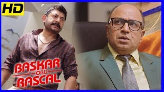 Arvind Swamy New Movie  Bhaskar Oru Rascal Best Scene  Siddique seek Amala Pauls help [upl. by Aieki]