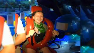 The secret is out  Slingshot ride Girls reaction part 3 amusementpark coasterenthusiast viral [upl. by Kleeman]