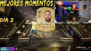 DjMaRiiO MEJORES MOMENTOS EN EL DIA 2 EN EA SPORTS FC 25 [upl. by Peppard]