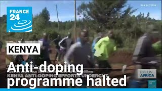 Kenyan antidoping programme halted by budget cuts • FRANCE 24 English [upl. by Tace]