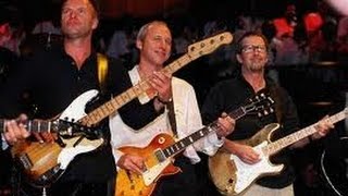 MARK KNOPFLER amp ERIC CLAPTON amp STING amp PHIL COLLINS  MONEY FOR NOTHING [upl. by Nosnevets]