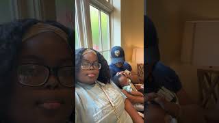 Tongue tie surgery day baby hospital 4months pregnancy pregnancyjourney babybump babyboy [upl. by Jason]