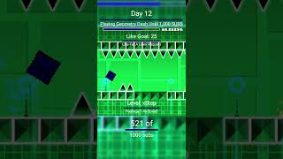 Pushing for 1000 subs Geometry Dash Day 12 xStep [upl. by Fawcett]