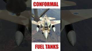 Conformal Fuel Tanks militaryaviation militarytechnology [upl. by Yffat146]