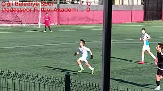 Çiğli Belediye Spor  2  Dadaşspor Futbol Akademi  0  İzmir U 15 Ligi 2024 sezonu [upl. by Ainuj992]