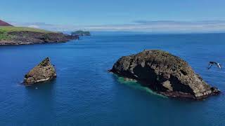 Vestmannaeyjar Islands Iceland Mavic 3 pro cine [upl. by Raamal]