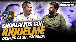 AZZARO CON RIQUELME MANO A MANO [upl. by Yttig]