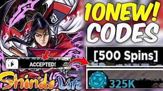 ⚠️ OCTOBER CODES ⚠️ ALL WORKING CODES FOR SHINDO LIFE IN 2024  SHINDO LIFE CODES 2024 [upl. by Ailin]