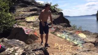 Cliff Diving at Peach Bottom PA [upl. by Nirrep]