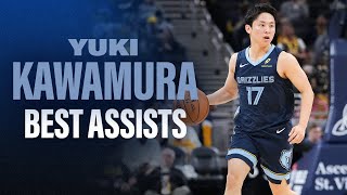 Yuki Kawamuras BEST ASSISTS From Preseason  Memphis Grizzlies [upl. by Retsof]