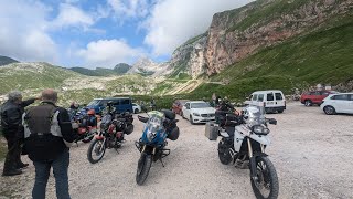 Moto Trip  Slovenia  Mangart saddle  2024 [upl. by Chavaree]