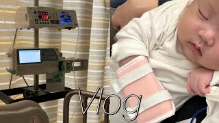 VLOG  2개월 아기 응급실 간 사연🚑  혈소판 감소증골수검사서울대병원 응급실입원혈소판 수혈점상출혈  육아 브이로그 [upl. by Struve]