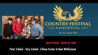 Country Festival Kandertal 2023 TRAILER NR 1 [upl. by Sorkin]