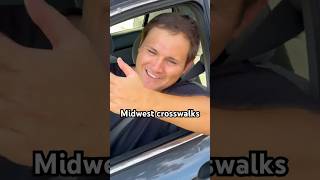 Midwesterners at crosswalks be like comedy funny [upl. by Kablesh196]