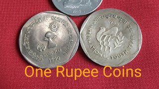 One Rupee Coins Commemorative Coins [upl. by Bryce]