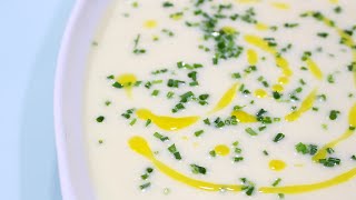 ✅ Receta de VICHYSSOISE casera [upl. by Ynnad]