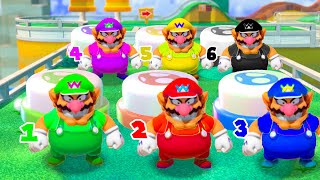 Which Wario press the right PSwitch in Super Mario 3D World  Bowsers Fury [upl. by Ennaimaj]