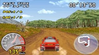 VRally 3 Gameboy Advance Gameplay [upl. by Noseaj]