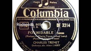 Formidable Charles Trenet [upl. by Esteban]