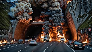 A Single Truck Caused a Tragic Incident That Rocked Europe The Mont Blanc Tunnel Fire [upl. by Notaek]