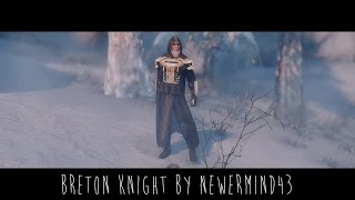 Skyrim Mod  Breton Knight [upl. by Nnazus]