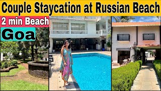 La Vaiencia Resort  Morjim Beach  Goa  Couple Staycation at Russian Beach in Goa ​⁠​⁠ [upl. by Verla]