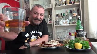 VİSKİ LAHMACUN quotLAHMACUN İLE VİSKİ UYUMU quot SİZLER İÇİN YENİDEN TEST ETTİM Stok Video [upl. by Festus121]