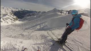 Sgualdrina  Canale del Diavolo  Passo del Tonale  Freeride 2018 [upl. by Britney]